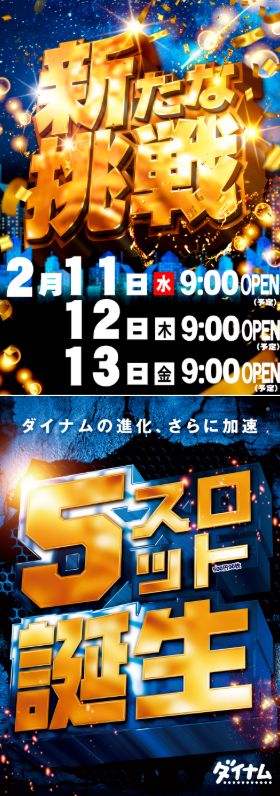 ダイナム新治店