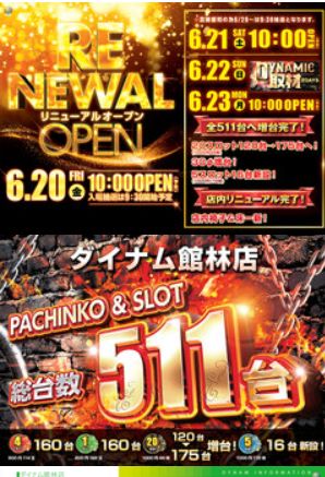 ダイナム館林店