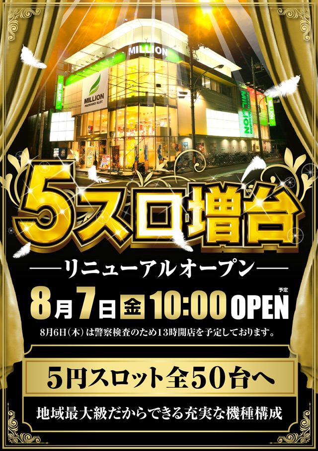 ミリオン和光店パチンコ館