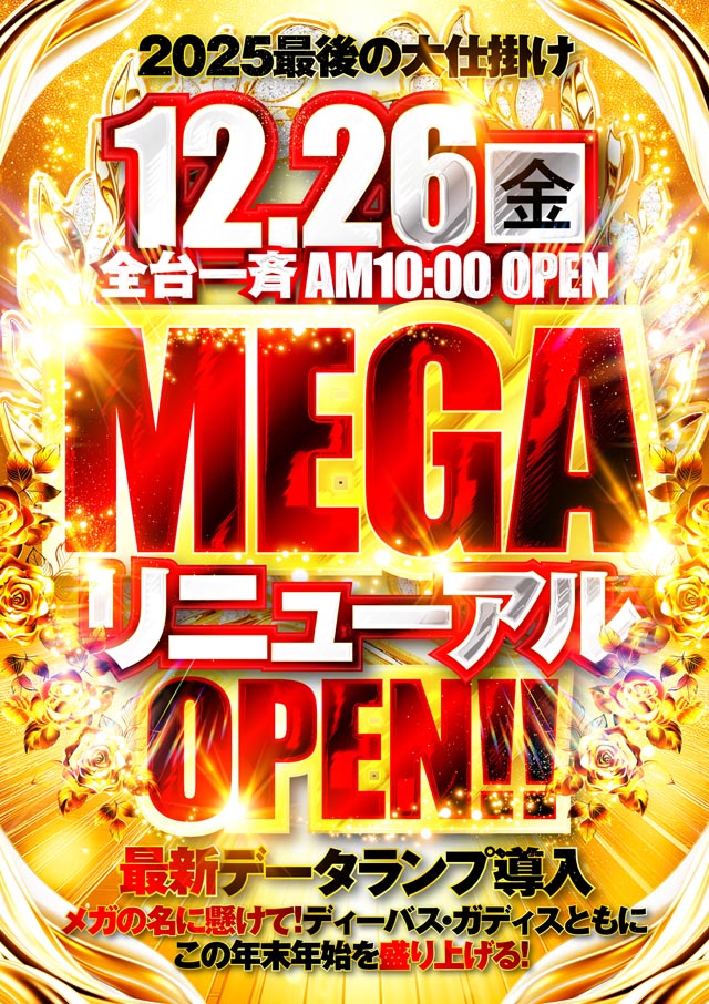 ＭＥＧＡ　ＤＩＶＡＳ’