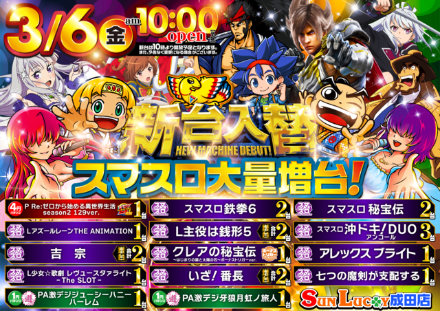 サンラッキー成田店