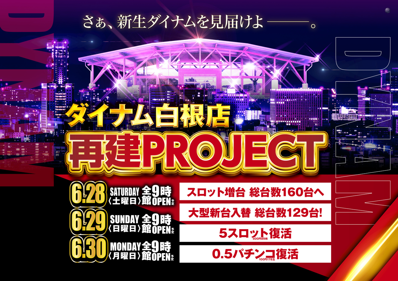 ダイナム白根店