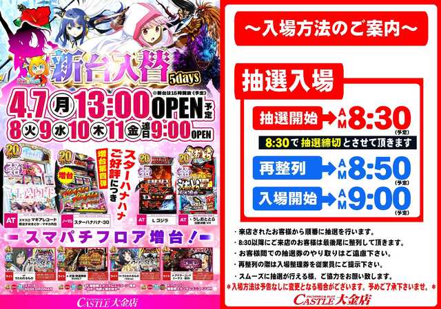 キャッスル大金店