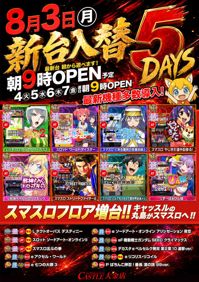 キャッスル大金店