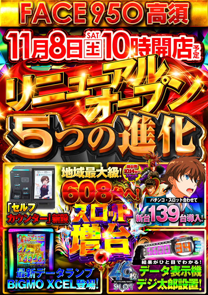 フェイス９５０高須（リニューアル等）