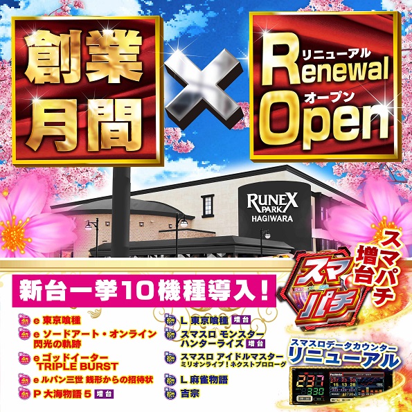 ルネックスパーク萩原店