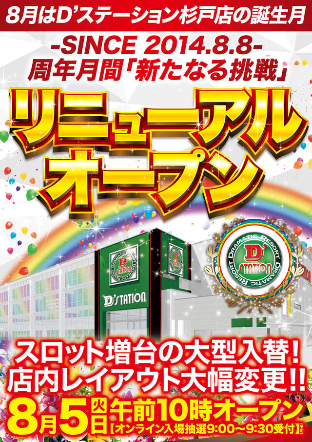 Ｄ’ｓｔａｔｉｏｎ杉戸店