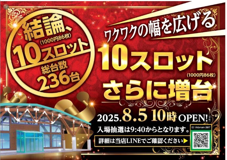 ダイナム群馬藤岡店
