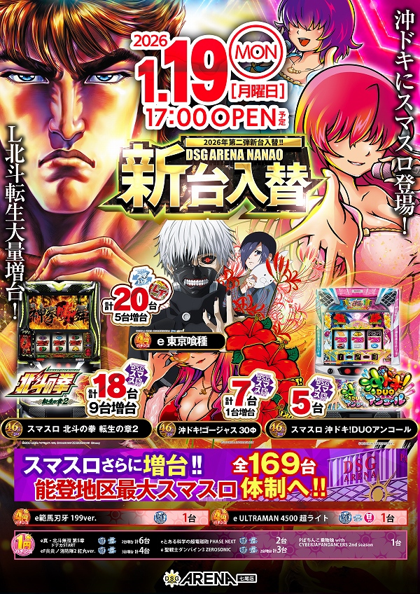 ＤＳＧ　ＡＲＥＮＡ　七尾