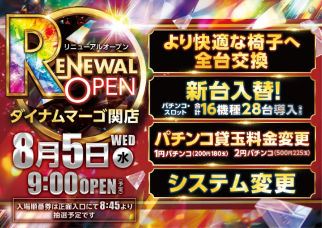 ダイナムゆったり館岐阜マーゴ関店