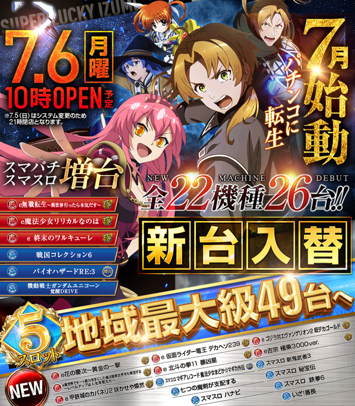 パチンコスーパーラッキー泉店
