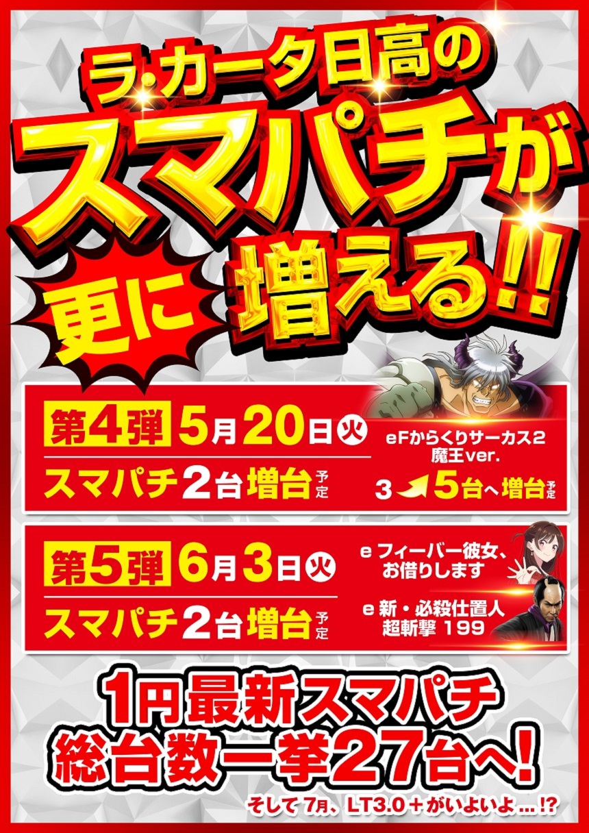 パチンコプラザ　ラ・カータ日高店