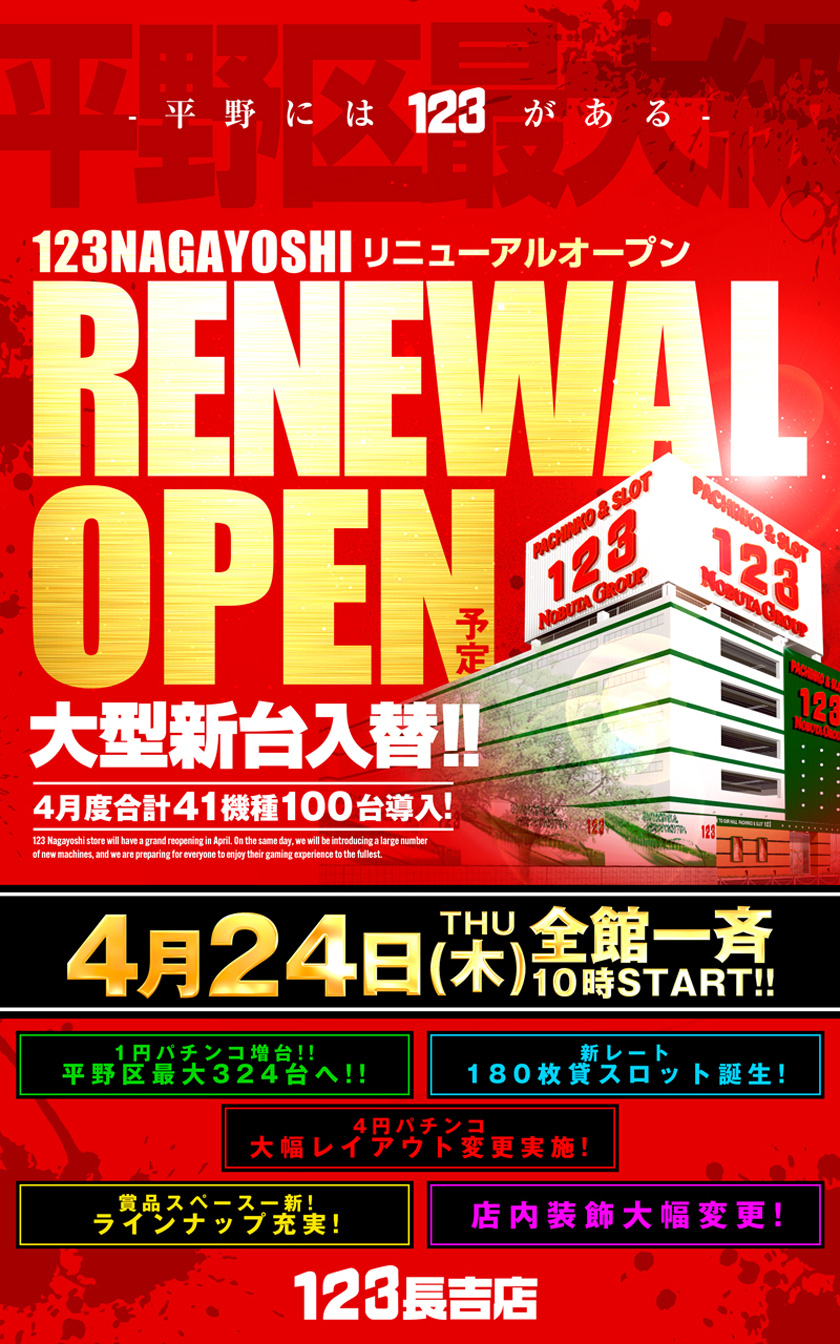 １２３長吉店
