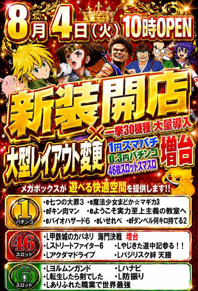 メガボックス北本店