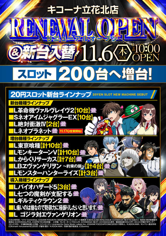 キコーナ立花北店