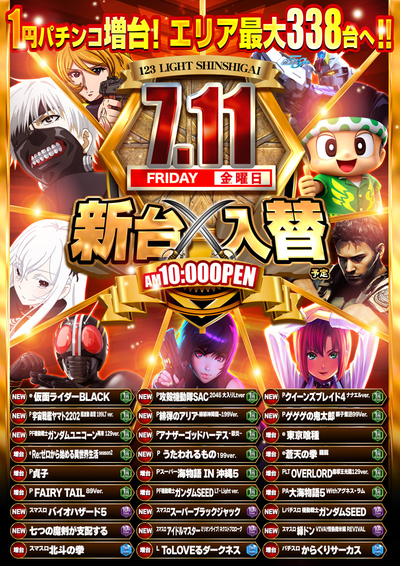 １２３ライト新市街店